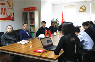 济南市委组织部调研组莅临开云官方入口登录调研党建工作